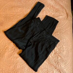 Gap satin straight leg trousers